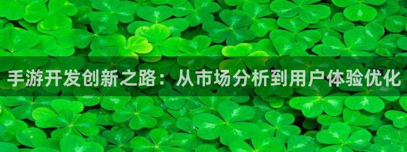 巅峰国际首页：手游开发创新之路：从市场分析到用户体验优化